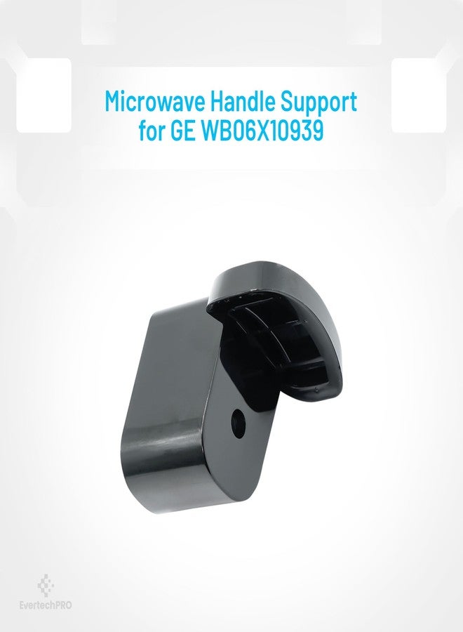 EvertechPRO WB06X10939 Black end cap Pack of 2 Replacement for GE Microwave - Image 3
