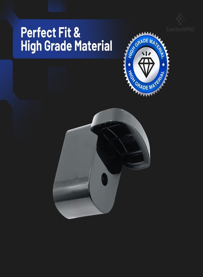 EvertechPRO WB06X10939 Black end cap Pack of 2 Replacement for GE Microwave - Image 5