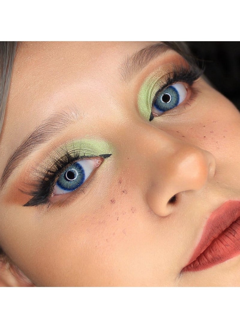 يونيبلينغ عدسات لاصقة سنوية ملونة جوبيتر الأزرق - Image 5