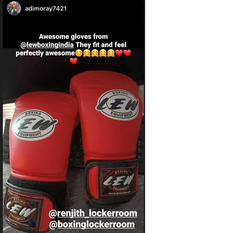 LEW Training Boxing Gloves with a Pair of Hand Wraps - Image 3