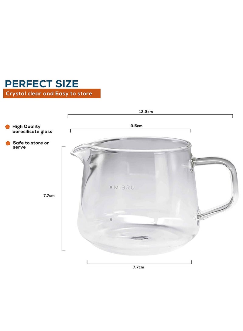 MIBRU إبريق تقديم القهوة زجاجي 400 مل - Image 4