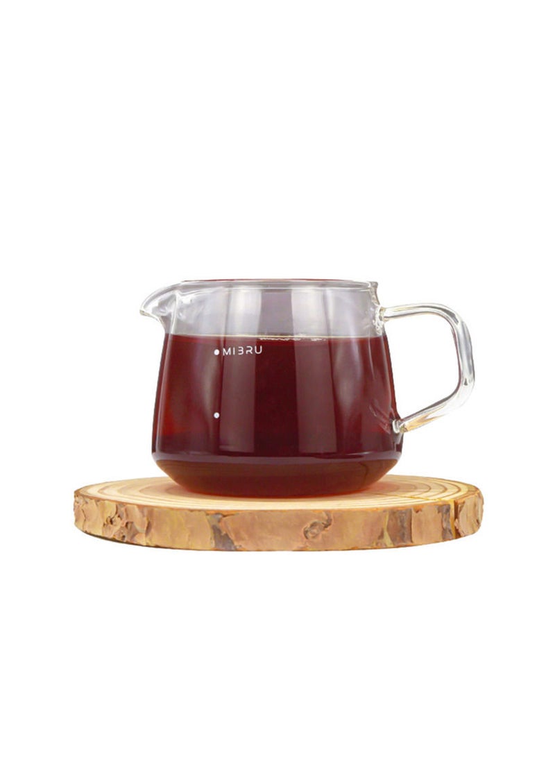 MIBRU إبريق تقديم القهوة زجاجي 400 مل - Image 2