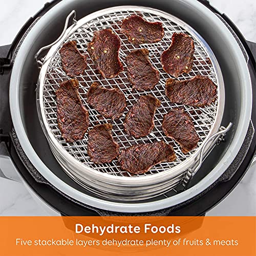 Goldlion Dehydrator Rack Stainless Steel Stand Accessories Compatible with Ninja Foodi Pressure Cooker and Air Fryer 6.5 and 8 Quart, Instant Pot Air Fryer 8 Qt - Image 2