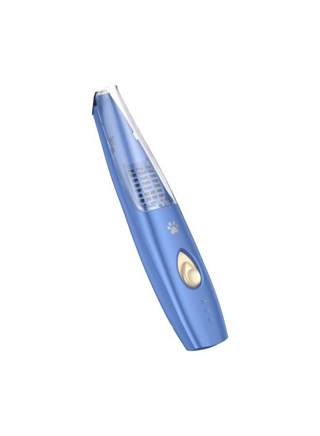Ankilo Upgraded Dog Paw Trimmer - Cordless Electric Grooming Clippers, Rechargeable Foot Trimmer for Small Pets, Cats & Dogs (Blue) - Image 1