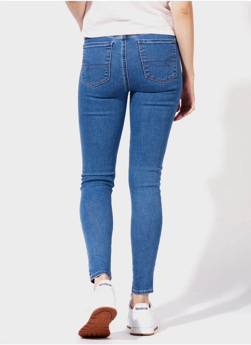 امريكان ايجل High Waist Skinny Jeggings