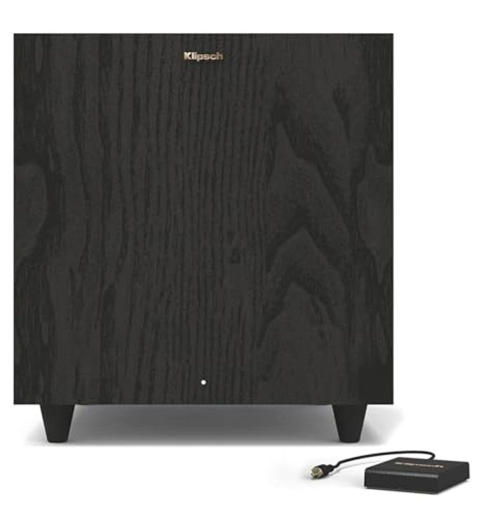 Klipsch R-80Swi 8-Inch 150W Wireless Subwoofer With High Performance Driver For Deep Bass Black - Image 4
