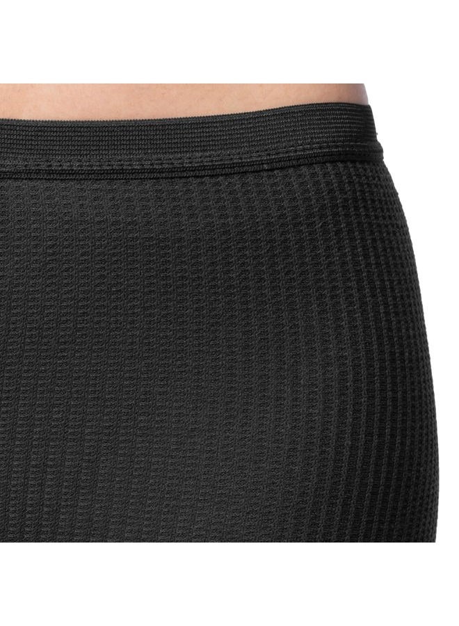 Indera Women's Warmwear Traditional Thermal Underwear Pant, Black, X-Large 5000DR - Image 2