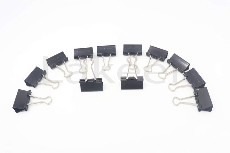 Lakeer Paper Holding Binder Clips 0.6 inch (15mm) - 24 Pcs - Image 4