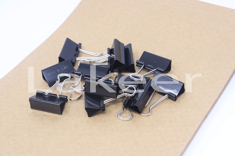 Lakeer Paper Holding Binder Clips 0.6 inch (15mm) - 24 Pcs - Image 2