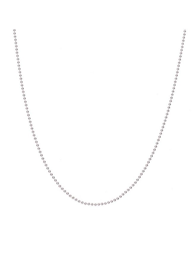 Clara Silver, White Chain for Unisex Adult's and Child's - Image 1