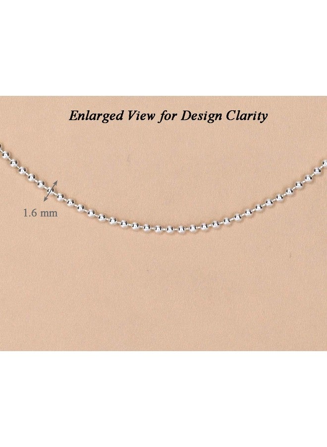 Clara Silver, White Chain for Unisex Adult's and Child's - Image 4