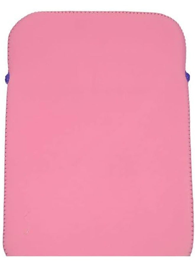 تايمي مجموعه من 6 حقيبة اللابتوب والتابلت المبطنة  بتصميم فراشات  10 بوصة بوجهين لون  الوردى - Image 3