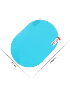 Generic 4 Pieces Anti Fog Film Car Rearview Mirror Film Rainproof Waterproof Film Protective Mirror Film Anti Fog HD Clear Nano Coating for Universal Car Mirrors and Side Windows  - Image 2