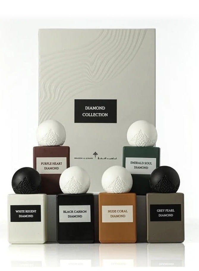 IBRAQ Diamond Collection Eau de Parfum For Unisex 6×10ml - Image 1