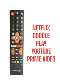 TV Remote Control with Google Assistant Bluetooth Voice Command Remote Android tv with Netflix Prime Video YouTube and Google Play hot Keys Pairing Must