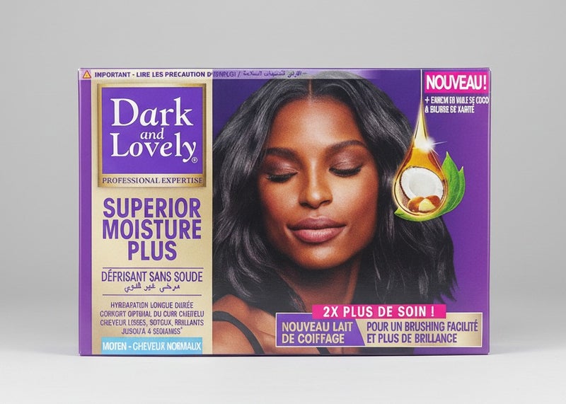 Dark & Lovely Dark and Lovely Superior Moisture Plus Professional Hair Treatment, With Coconut Oil and Shea Butter, Long-Lasting Hydration, For Normal Hair - Image 1