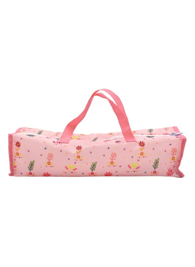 dolls world - Large Travel Cot With Quilt Pillo With & Travel Bag For Dolls Up To 18 inch from Peterkin gift for kids of Age above 3 years - Image 1