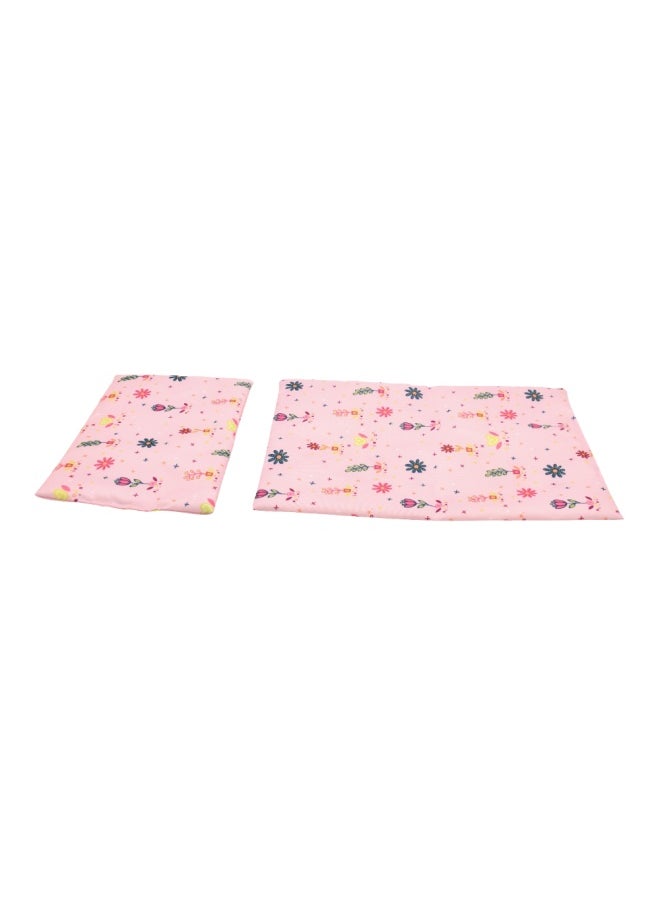 dolls world - Large Travel Cot With Quilt Pillo With & Travel Bag For Dolls Up To 18 inch from Peterkin gift for kids of Age above 3 years - Image 1
