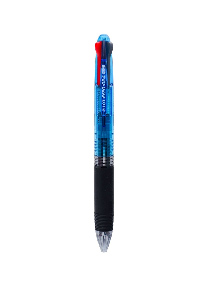 PILOT GP4 Muti Ink Ballpoint Pen 1.0mm Tip Blue Barrel  - Image 2