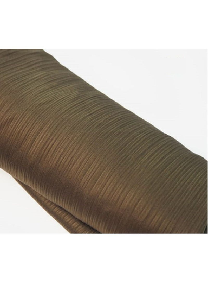 Maple's Pleated Muna Satin Hijab (Pack Of 4pcs)  - Image 2