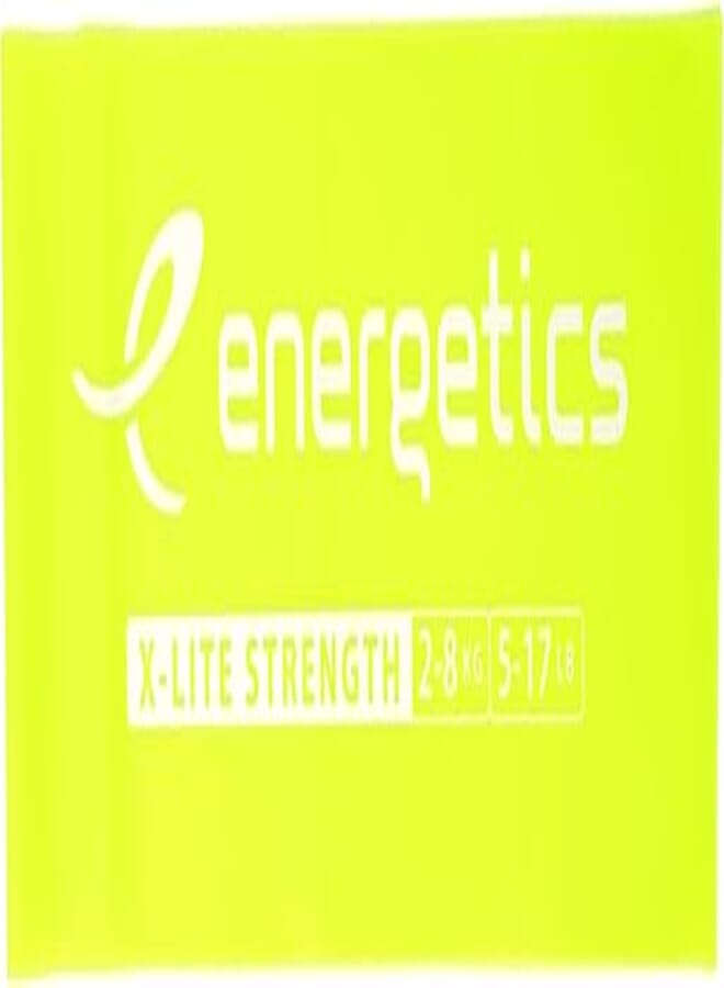 Energetics 1.0 Power Fitness Band, 175 cm Size, Yellow