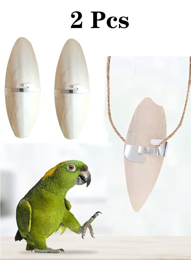2PCS Natural Cuttlefish Bone Rich In Calcium For Birds - Image 1