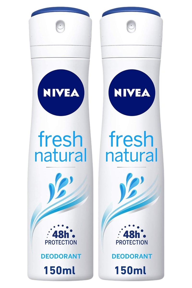 نيفيا فريش مستخلصات المحيط الطبيعية مزيل العرق للنساء 150 مل عبوة من 2 - Image 3