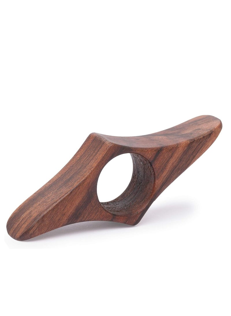 أوزيغالور حامل صفحات الكتاب صنع يدوي بالجوز، أداة الإبهام للقراء، متعلقات القراء للهدايا - Image 1