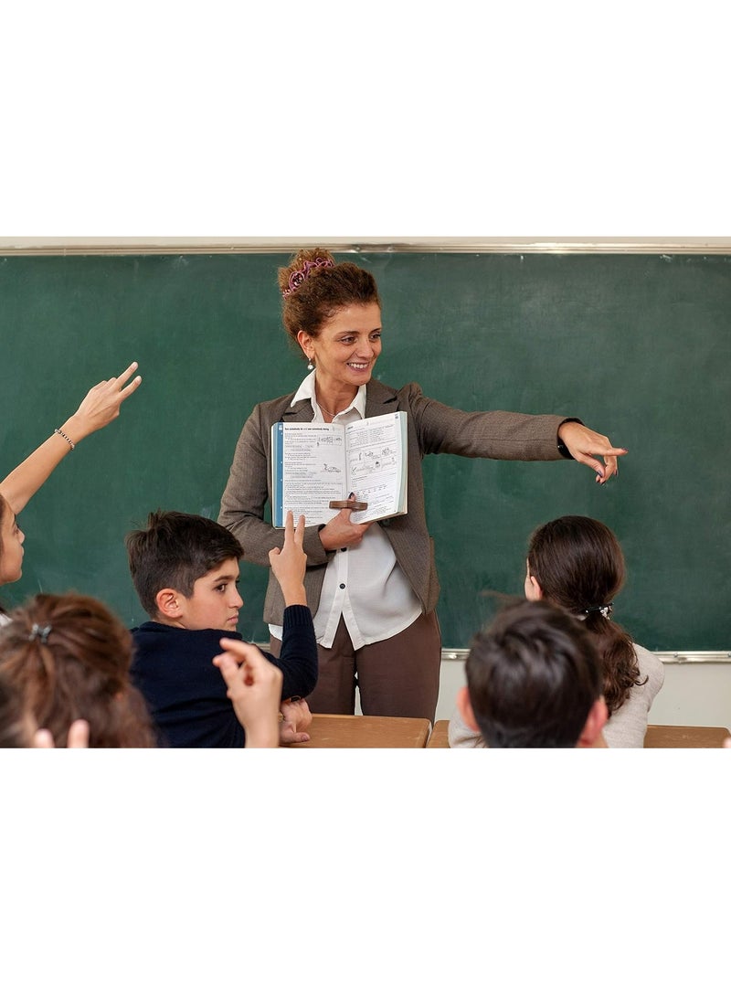 أوزيغالور حامل صفحات الكتاب صنع يدوي بالجوز، أداة الإبهام للقراء، متعلقات القراء للهدايا - Image 3