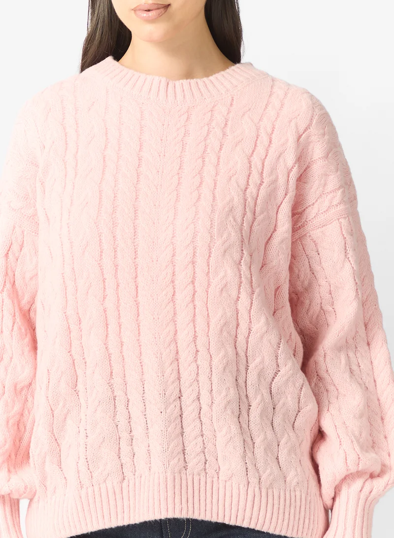 ايلا كنزة محبوكة بالكابل