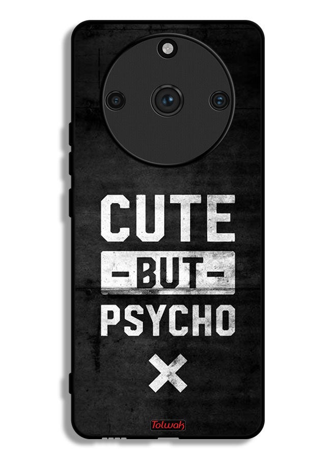 Tolwak Realme 11 Pro Protective Case Cover Cute But Psycho - Image 1