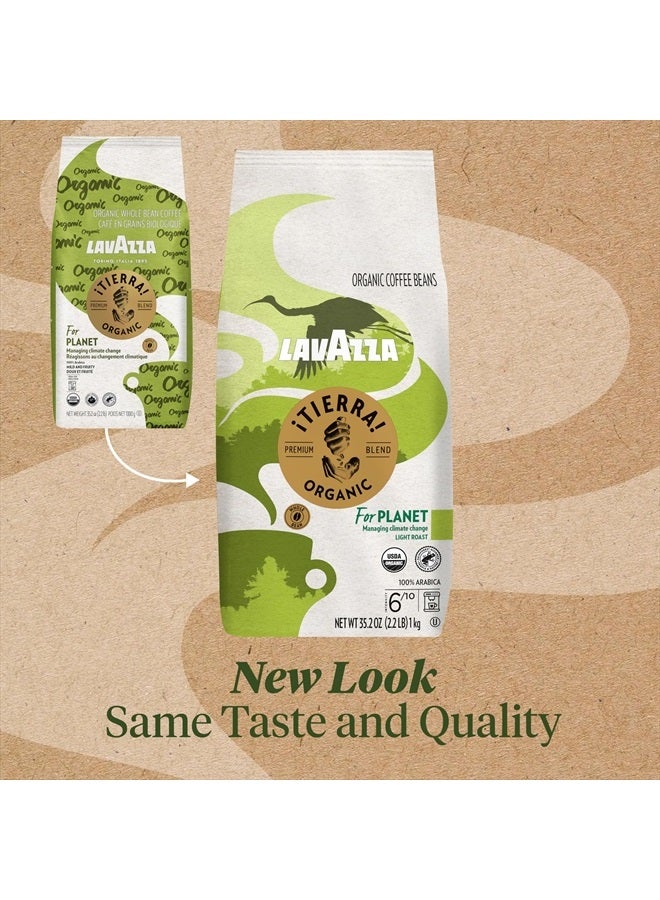 Lavazza خليط قهوة أرابيكا عضوية محمصة خفيفة، معتمدة من USDA/كندا، 2.2 رطل - Image 2