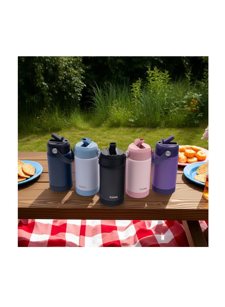 Tank Move, 350ml, Stainless Steel Bottle, BPA free, insulated, Leakproof - Grape - Image 3