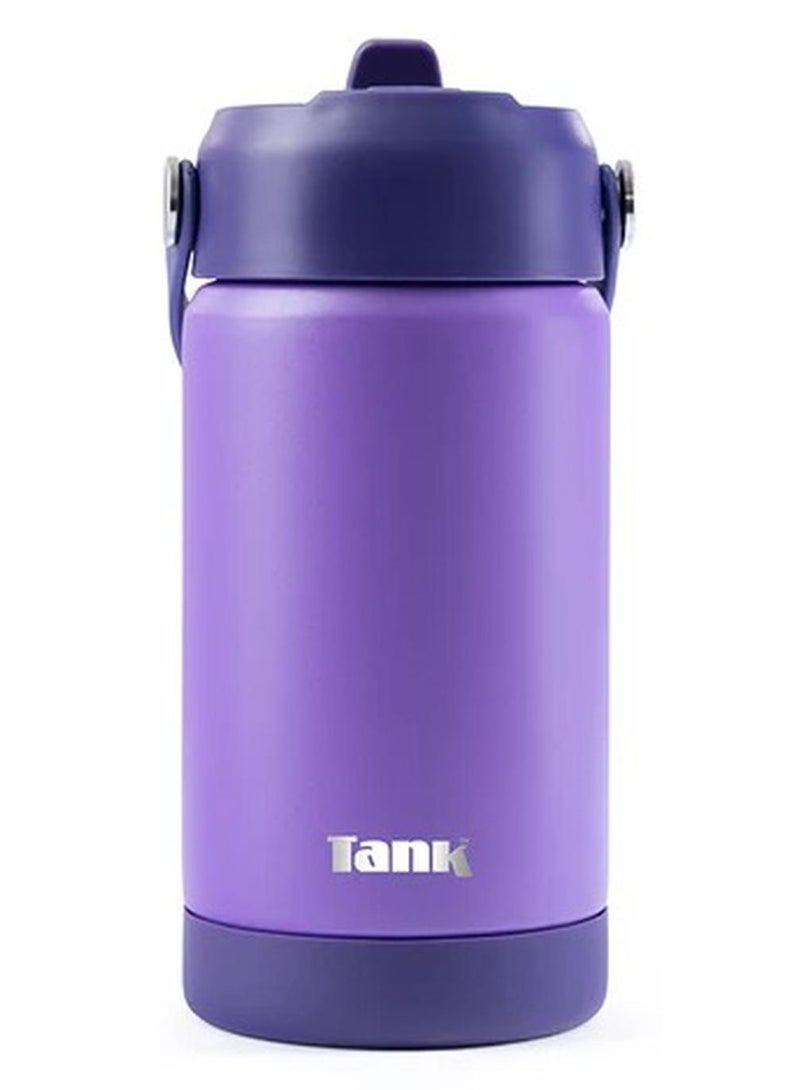 Tank Move, 350ml, Stainless Steel Bottle, BPA free, insulated, Leakproof - Grape - Image 1