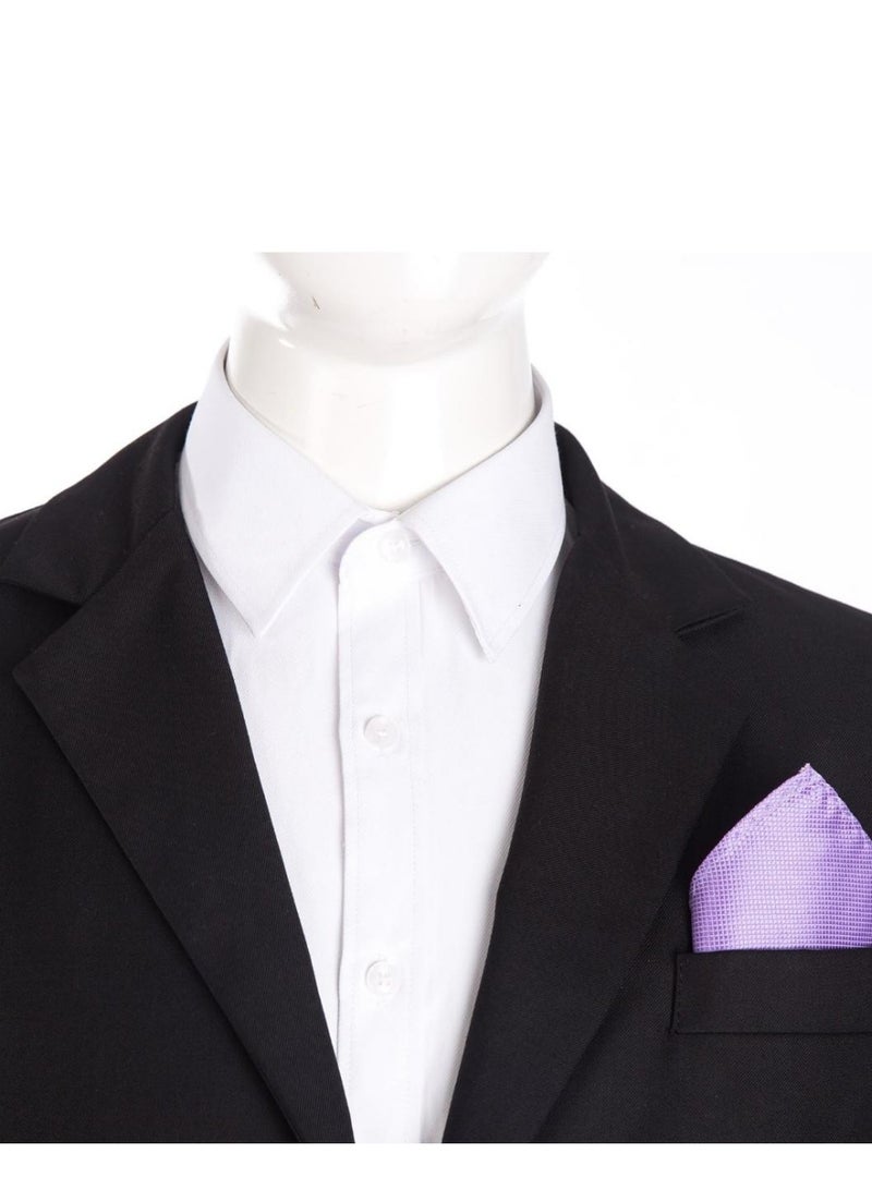 Men's pocket square to complete a formal suit look - high-quality fabric with a modern design - Image 4