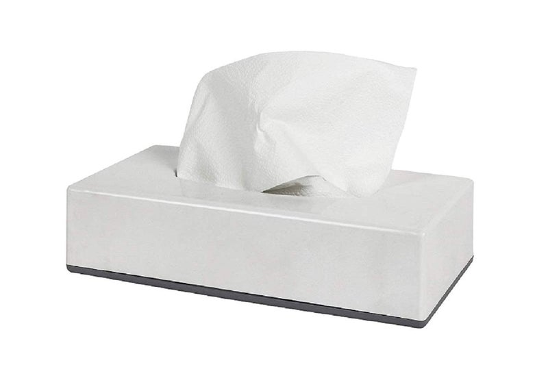 Varadaa Table Top Tissue Box Dispenser for Hotel Bathroom | 120 Tissues - Image 1