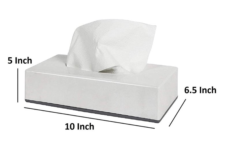 Varadaa Table Top Tissue Box Dispenser for Hotel Bathroom | 120 Tissues - Image 2