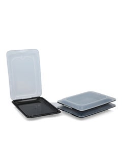 TATAY 3-Piece Food Container Black 4.6 x 25.4 x 17.4 cm 1181627  - Image 2
