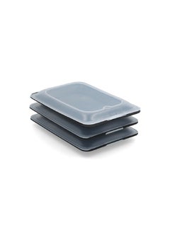 TATAY 3-Piece Food Container Black 4.6 x 25.4 x 17.4 cm 1181627  - Image 4