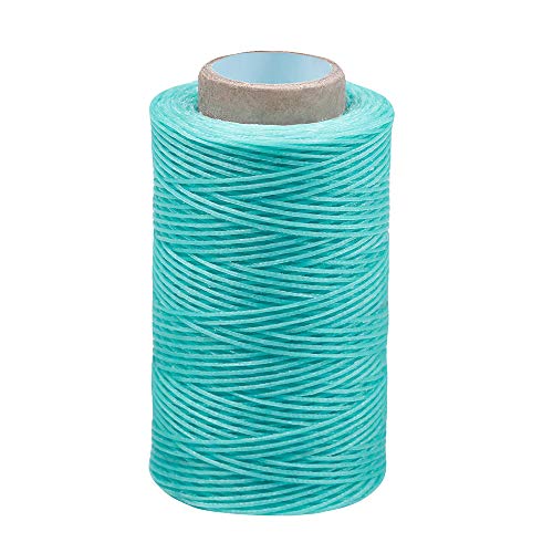 284 Yards Waxed Thread 210D Heavy Duty Wax Thread for Leather Sewing Upholstery Thread 08mm Flat Waxed Thread for BookbindingShoe RepairingLeather Projects