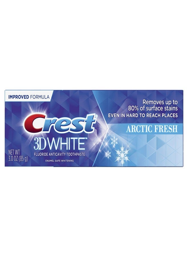 Crest 3D White, Whitening Toothpaste Arctic Fresh, 3.0 Ounce - Image 1