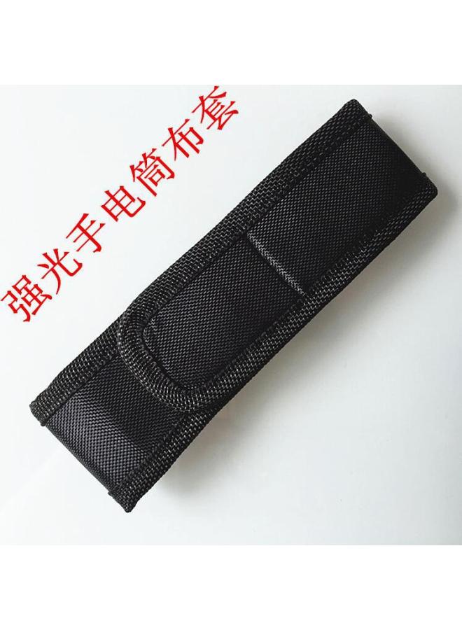 Generic A100 C8 Cloth Waist Cover Outdoor Flashlight Flashlight Flashlight Flashlight Flashlight Cover Flashlight Cloth Cover-Color:No Label Buckle Flashlight Cloth Cover - Image 3