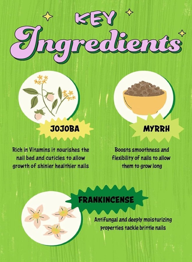 Brille Bee مُلين جلد الأظافر لنمو الأظافر، علاج إصلاح ليلي، للبشرة التالفة والأظافر الرقيقة - Image 3