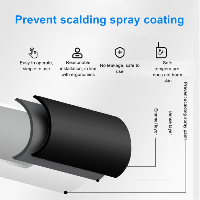 Electric Towel Warmer Fast Heating Drying Rack IPX4 Waterproof Space Aluminum For Bathroom Kitchen US Plugs - Image 4