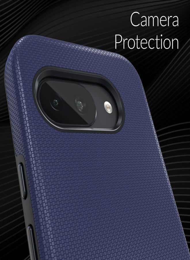 كريف جراب Crave Dual Guard متوافق مع Google Pixel 9a، جراب مزدوج الطبقات مقاوم للصدمات لهاتف Google Pixel 9a - أزرق داكن - Image 3