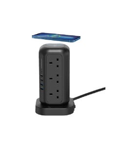 Powerology 12 AC Sockets GaN Technology Tower Hub, 3250W Rated AC Power (UK 3-Pin Plug) - pzsku/Z6DBB4B6954C6DCB23562Z/45/_/1739969264/29f5996c-cc78-44c2-a0ae-cc184b36c52f