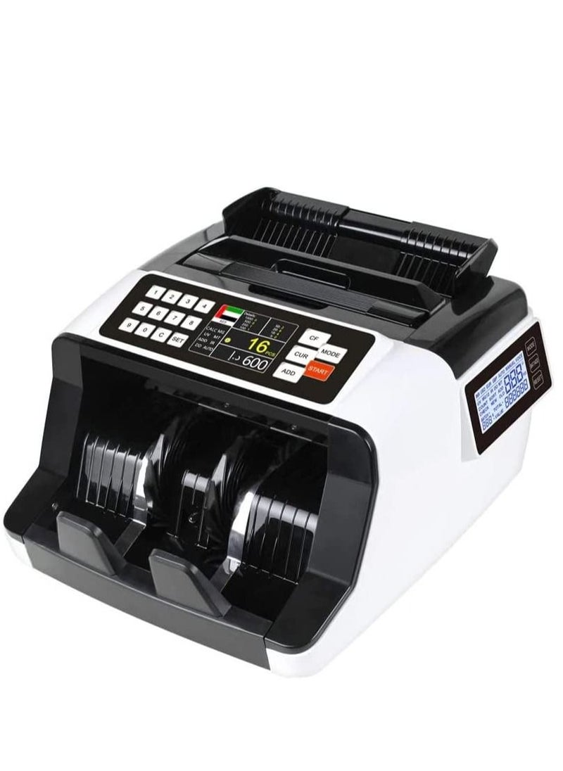 Crony - AL-7200 Currency Counter With Rechargeable Battery Single Denomination Value Counter With Screen - Image 1