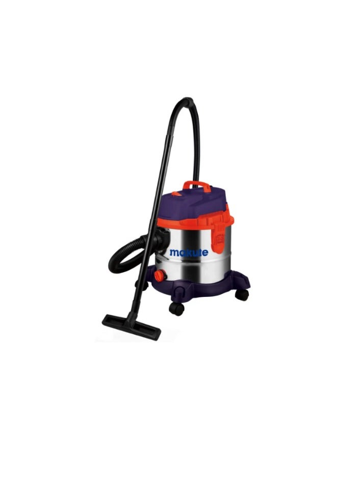 Wet and Dry Vacuum Cleaner 20L with Copper Motor, HEPA Filter, Blower Function, and Stainless Steel Tank - 1200W Power, 16Kpa Suction, 1.5m Hose, Multiple Attachments Included, VC111-20 - pzsku/Z6DBBC82F608643758D30Z/45/_/1721744629/a7e9c85c-014b-43df-bcd8-440e6ae14c03