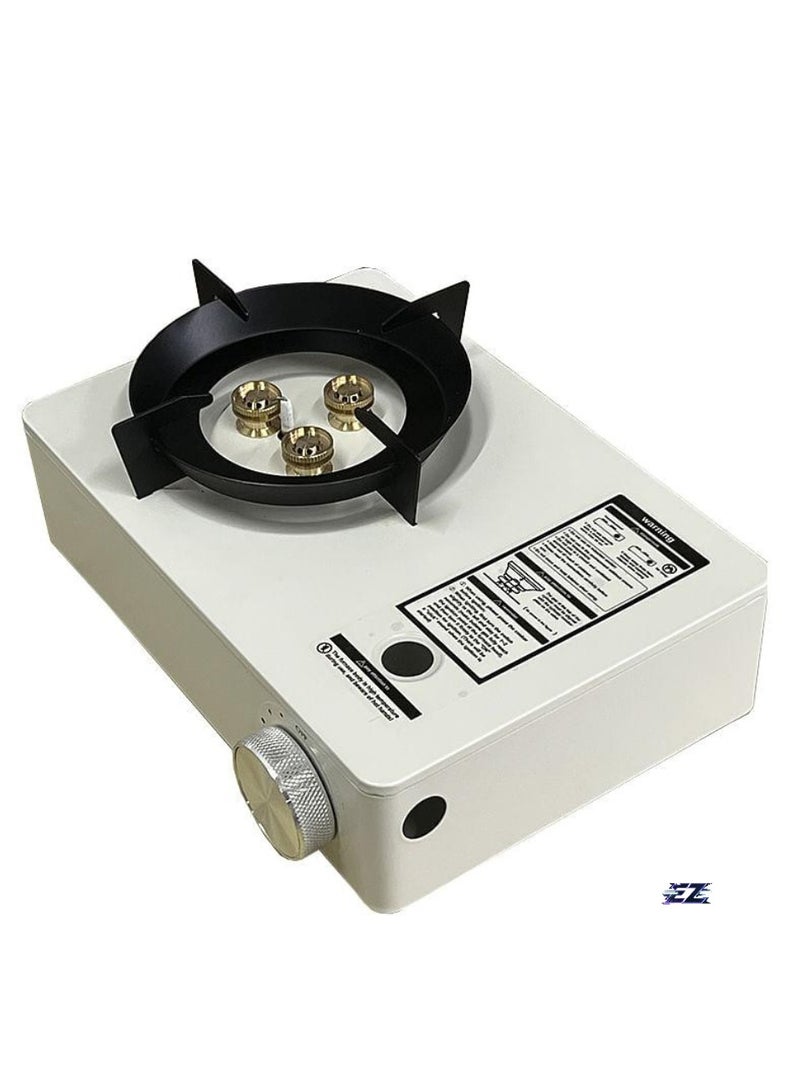 ELTRAZONE Gas Heating Stove for Camping and Picnic – BBQ Burner, Cooking Oven, Roasting Plate – Portable and Compact, Ideal for Outdoor Cooking – Random Color Selection - Image 1