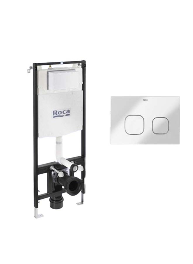 Roca Roca Full Square Lid Burial Tank A89P460020 Ac3 Nickel 